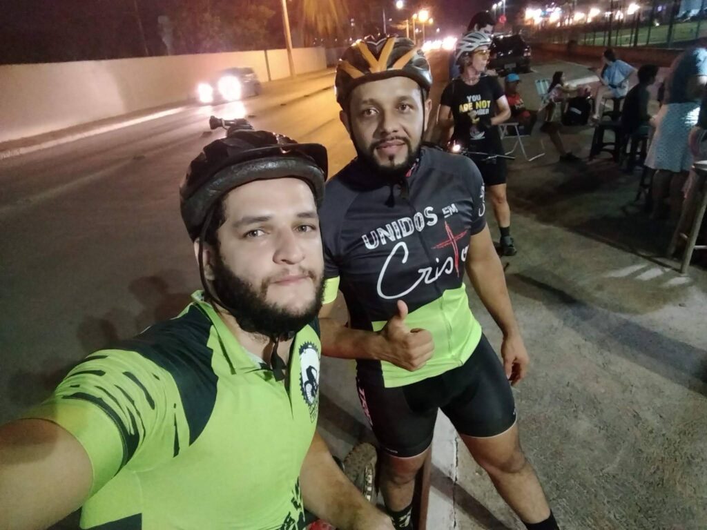 Pedal com a galera do Unidos em Cristo